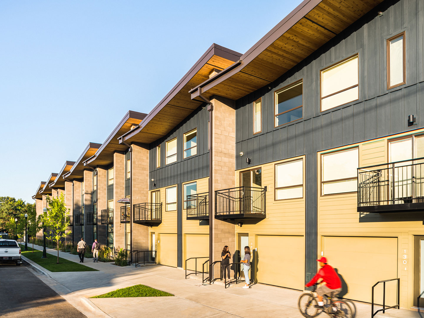 Ash + River Townhomes Pivot North Architecture