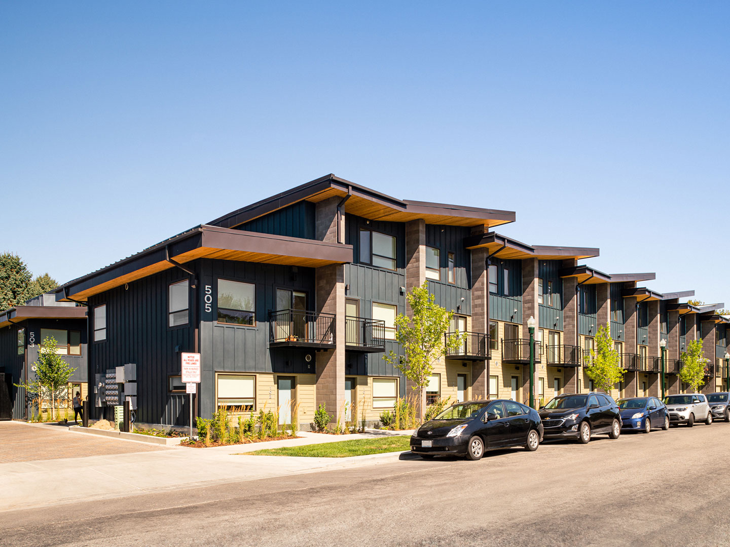 Ash + River Townhomes Pivot North Architecture