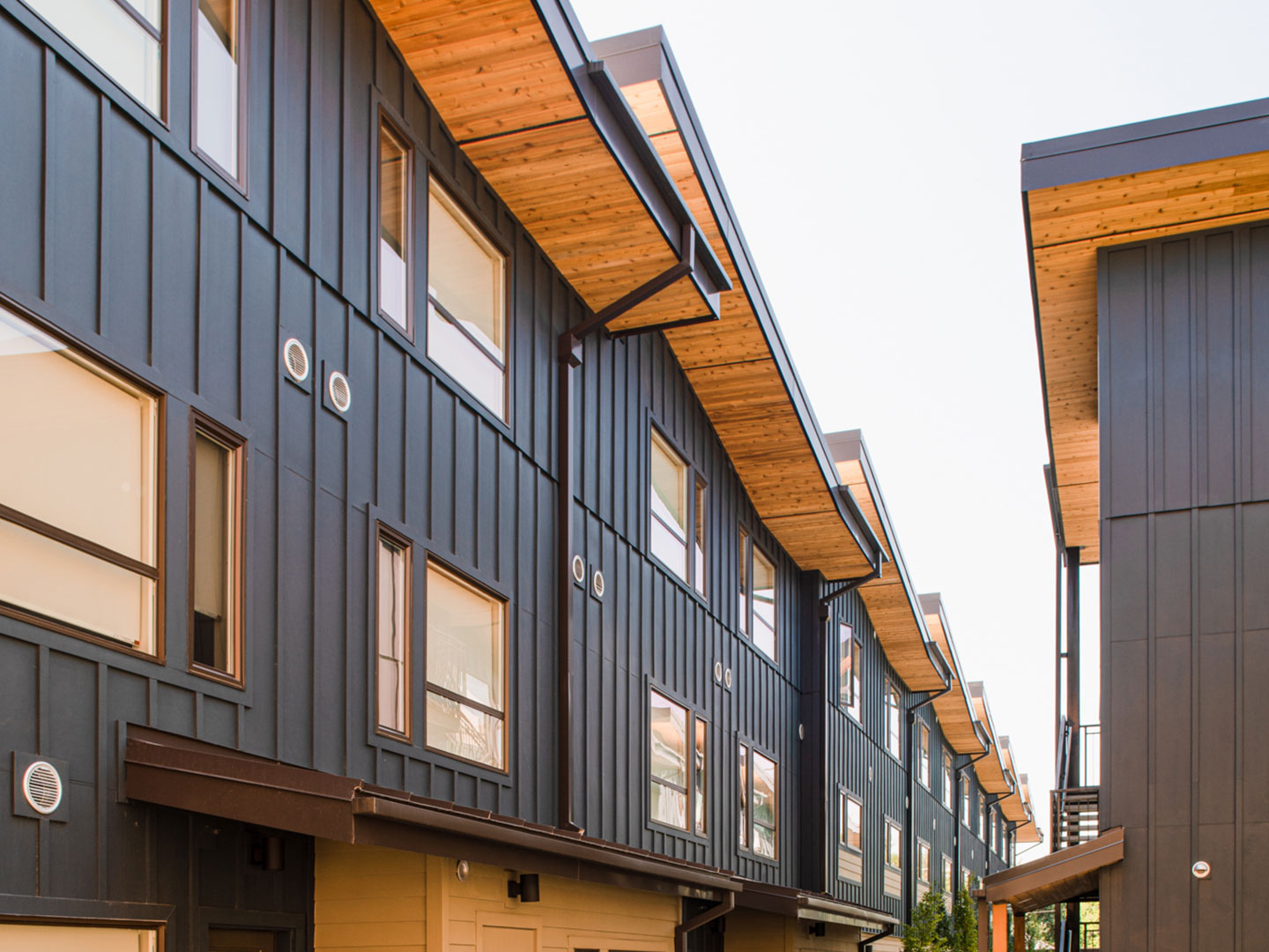 Ash + River Townhomes Pivot North Architecture