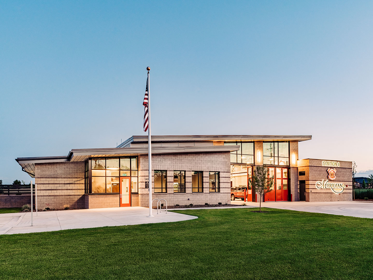 Meridian Fire Station 6 Pivot North Architecture